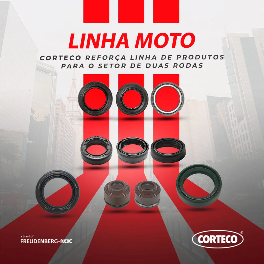 Corteco reforça linha de produtos para o setor de duas rodas