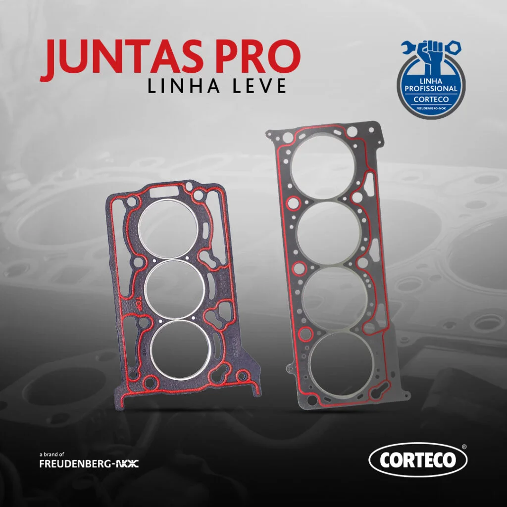 Corteco oferece solução completa para linha leve com as Juntas PRO